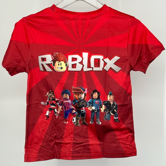 Roblox 3D Printed Boy & Girls Crew T-Shirt - Picture 2 of 2